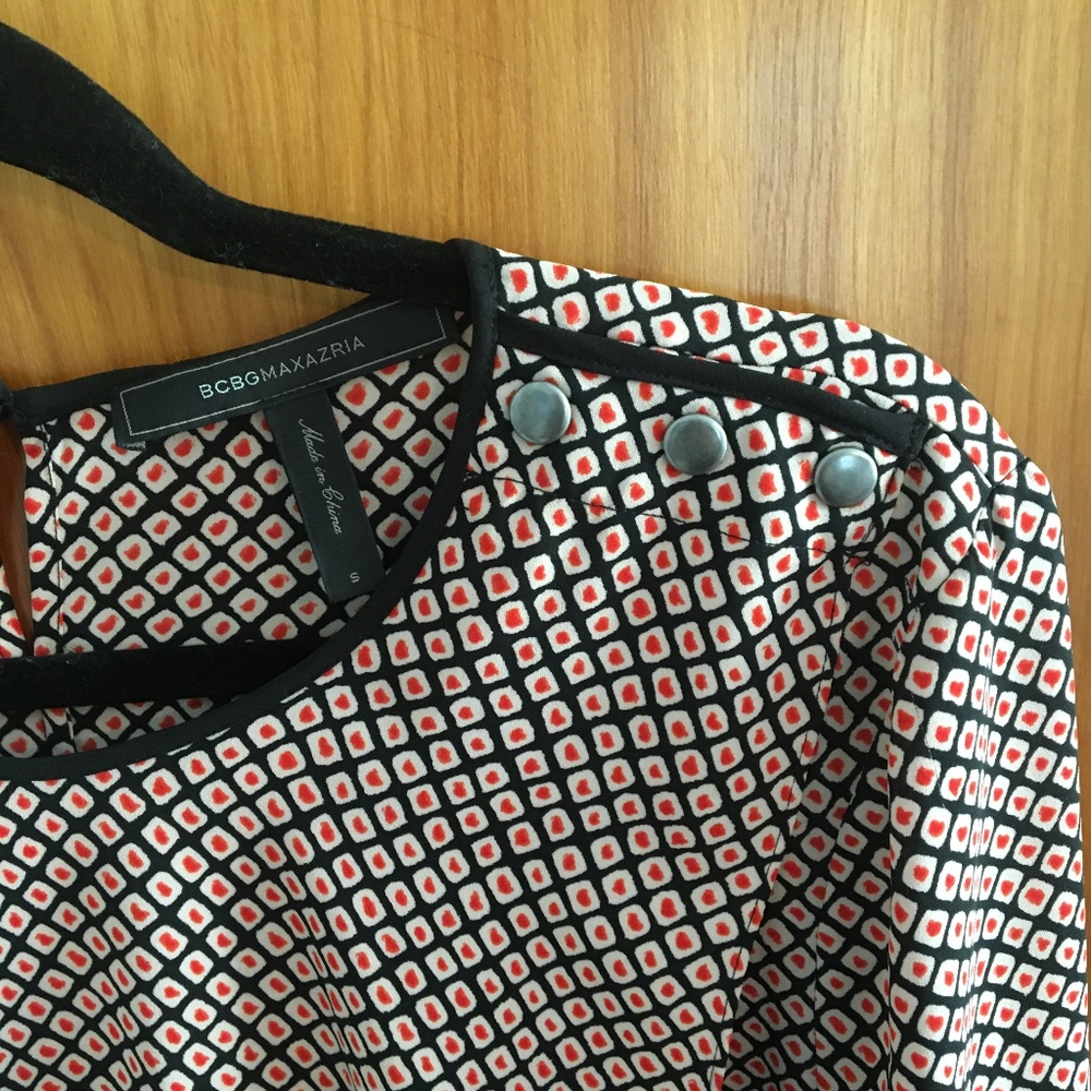 BCBG Checkered dress